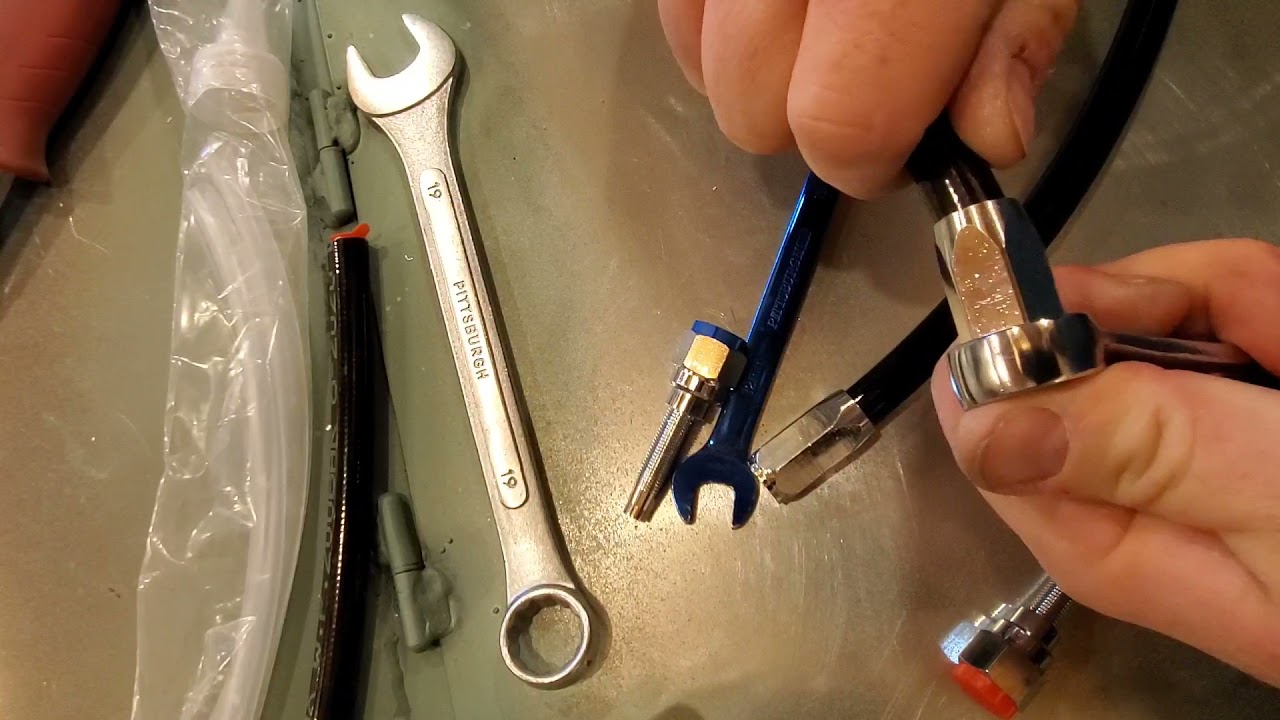 How to make hoses for (Noerl) Hydraulic Steering Systems Boat